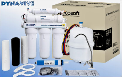 Kit complet Osmoseur ECOSOFT STANDARD prêt à installer