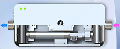 Vue interne dur St&eacute;rilisateur UV LED Innest 48 Watts
