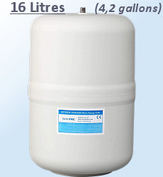 Voir dtails>  Rservoir pressuris Eau Osmose TankPAC TP-16P - 16L (acier & polypropylne)