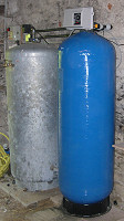 DYNAVIVE - Un montage d'un Filtre à sable primaire avec Filtre-Déferriseur secondaire